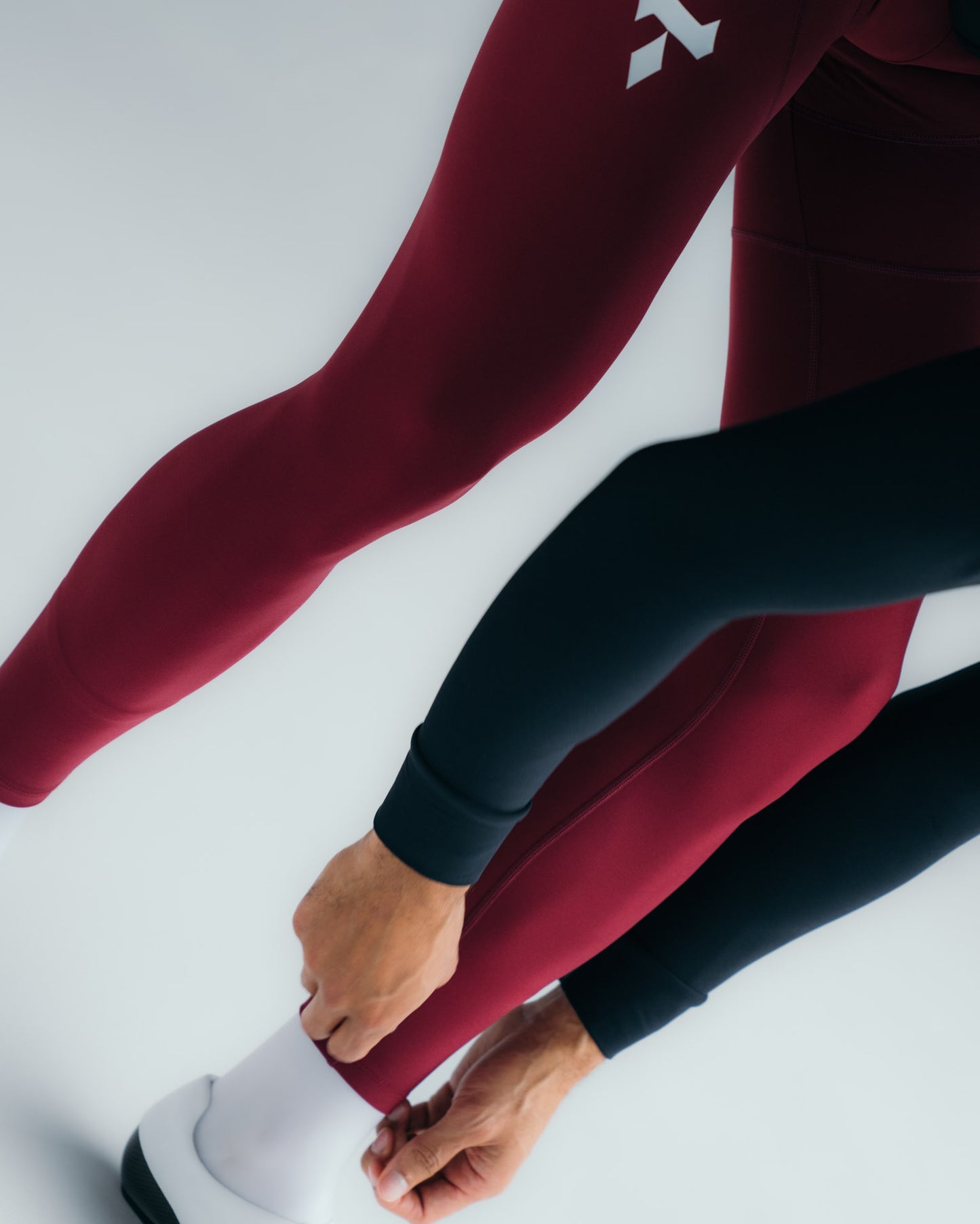 Men's Core Thermal Bib Tight - Rot Wine