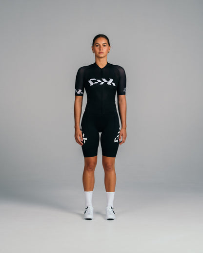 Women's Core Bib - Black White