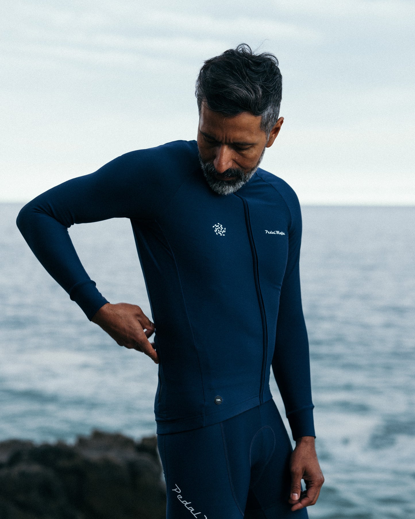 Mens Core Thermal Bib - Navy