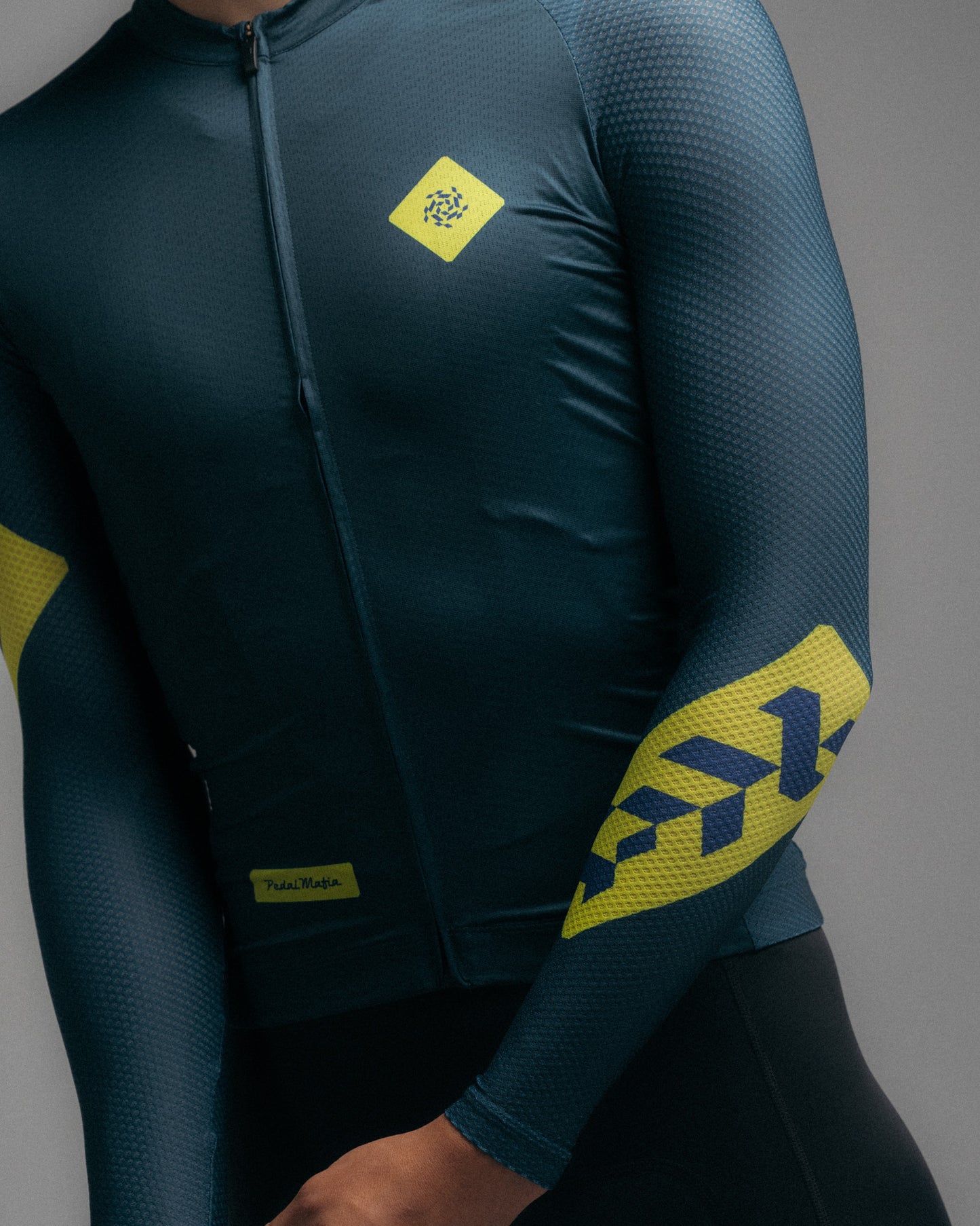 Men's Core Long Sleeve Jersey - VIS Emerald