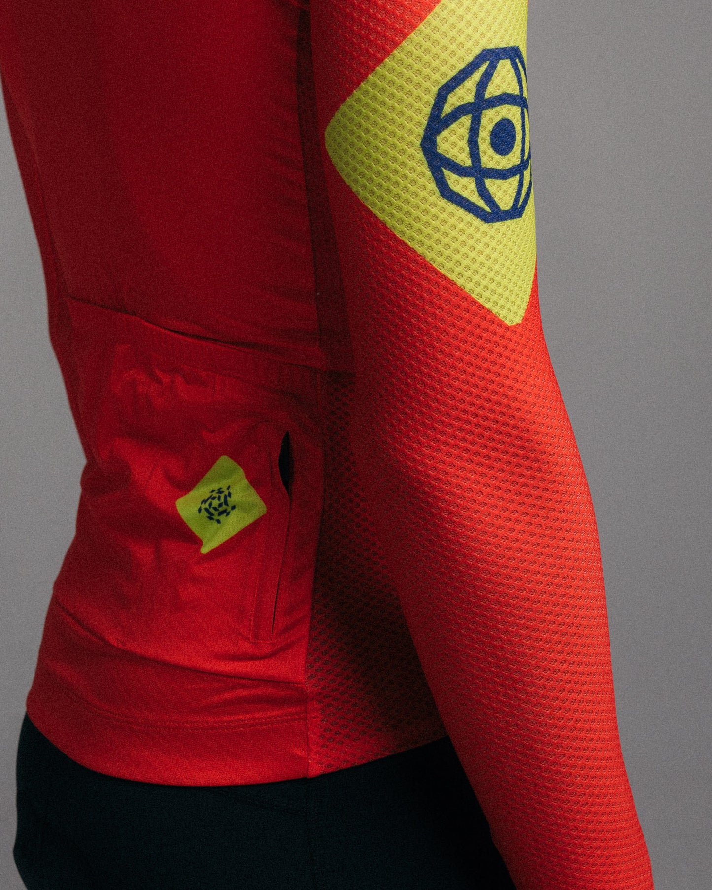 Men's Core Long Sleeve Jersey - VIS Red