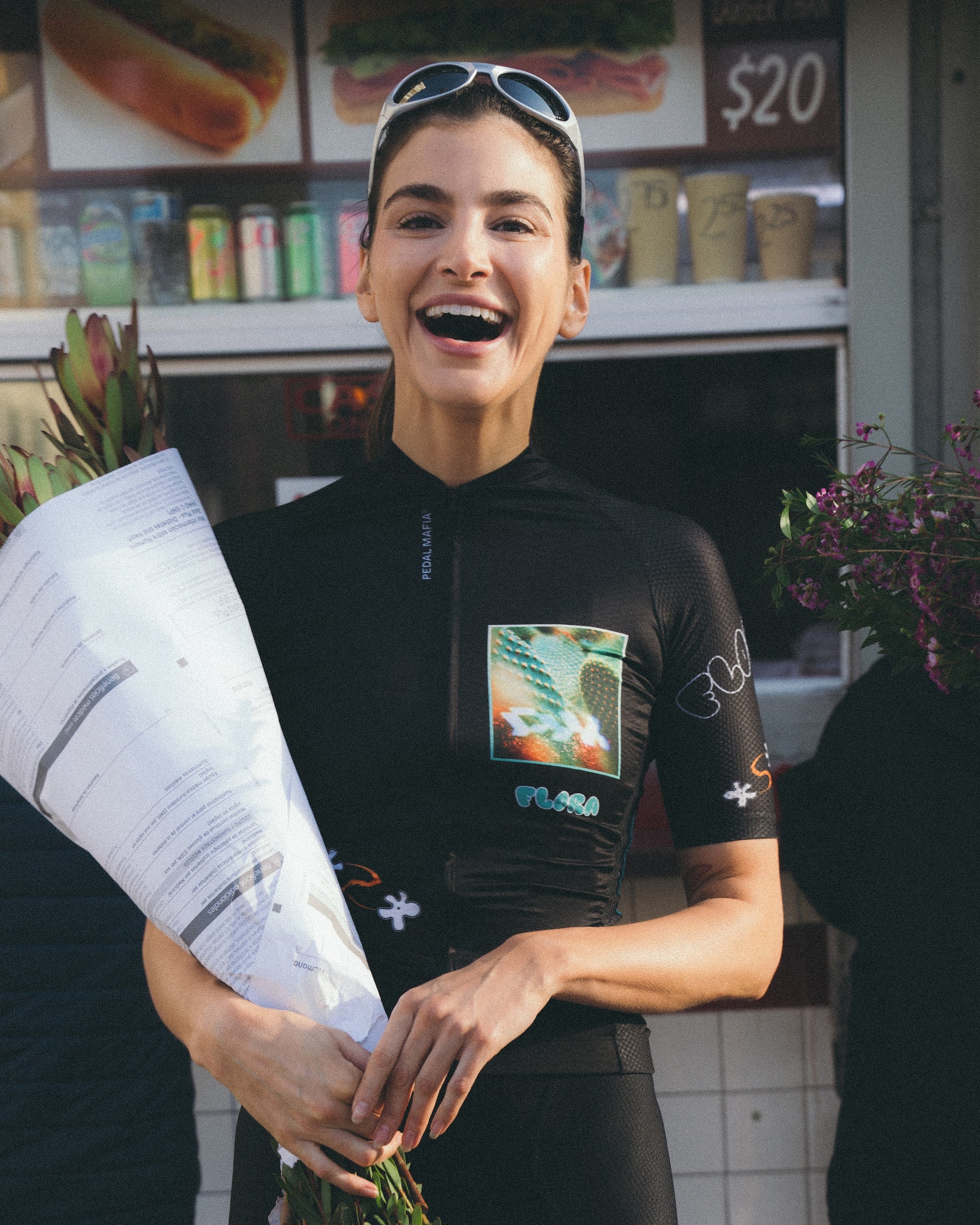 Women's Core Jersey Flora - Opuntia Microdasys | Pedal Mafia Australia