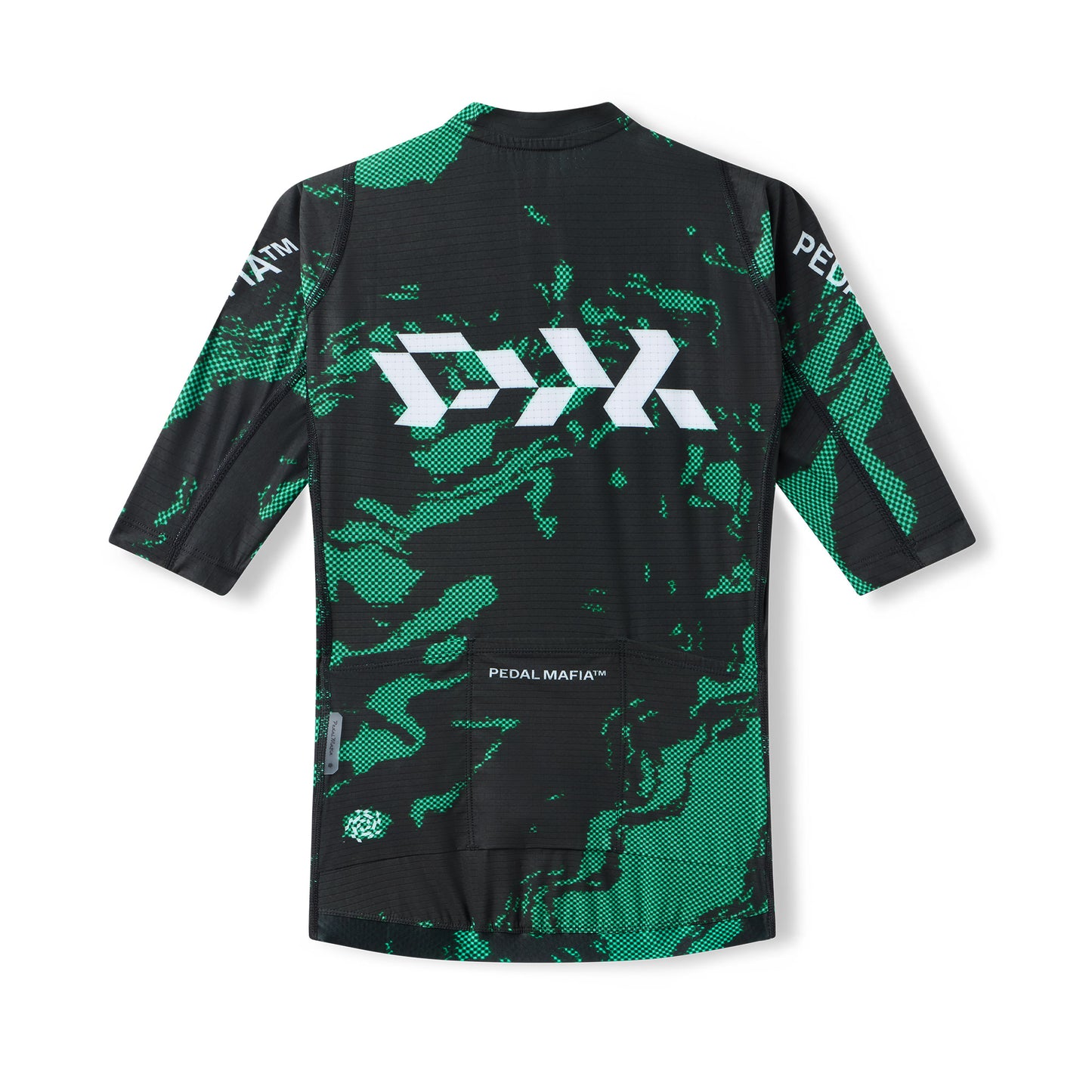 Women's Pro Race Jersey - Glitch Flow Shadow Green