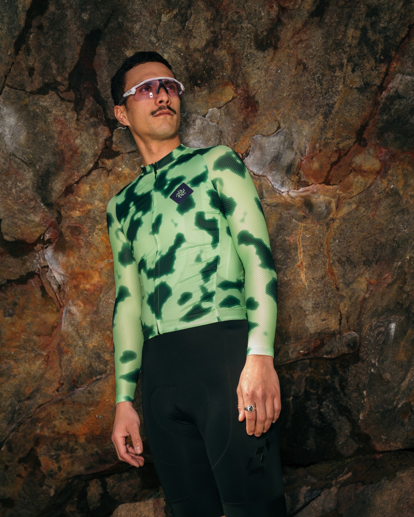 Men's Core Long Sleeve Jersey - Marble Melon
