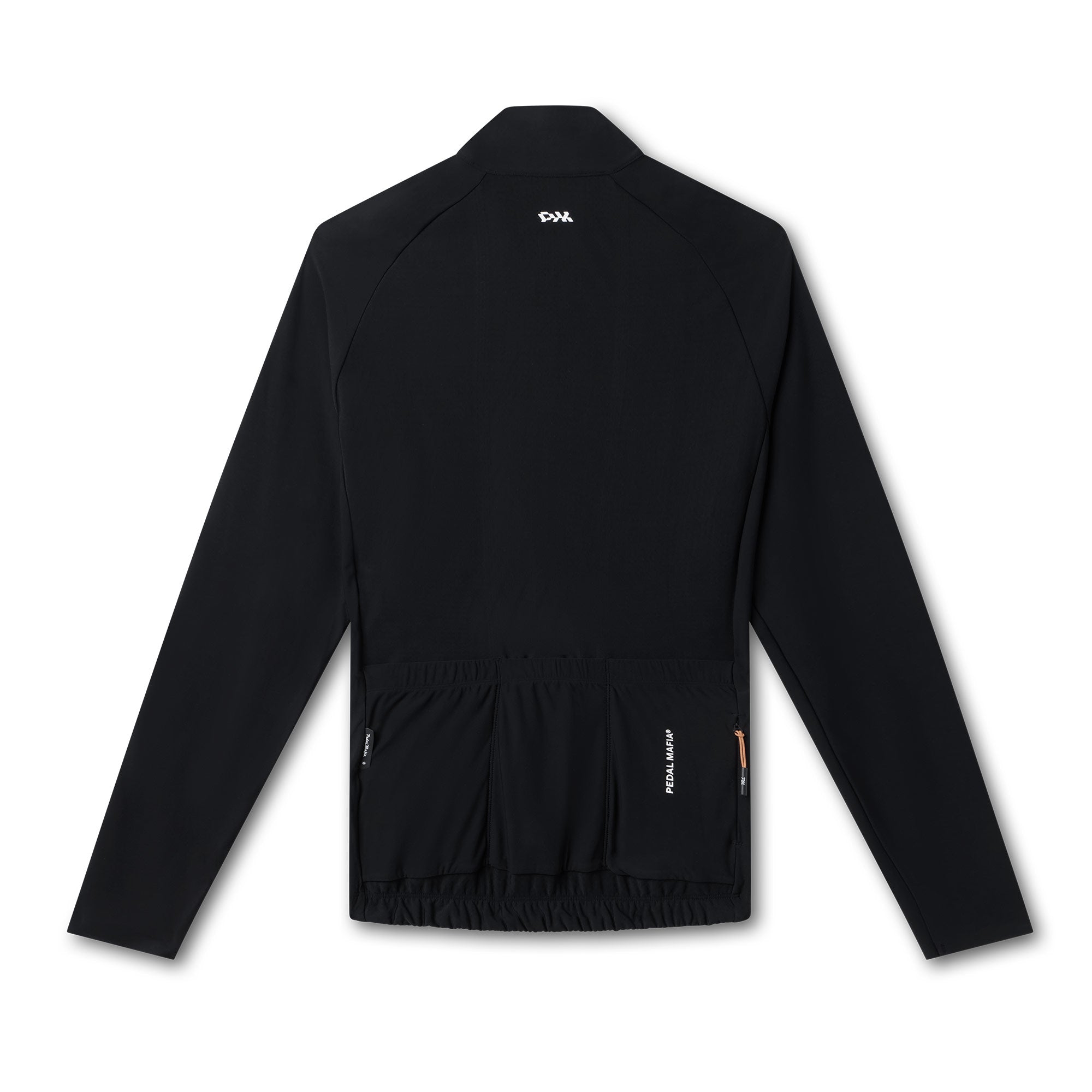 Men's Pro Midweight Thermal Jersey Black Pedal Mafia Australia