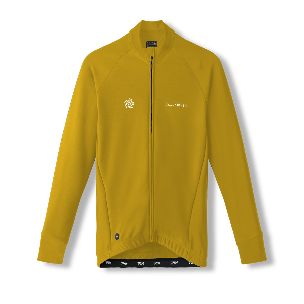 ウエア rapha hardshell jacket old gold M rapha hardshell jacket old gold M Men's Core Thermal Jacket