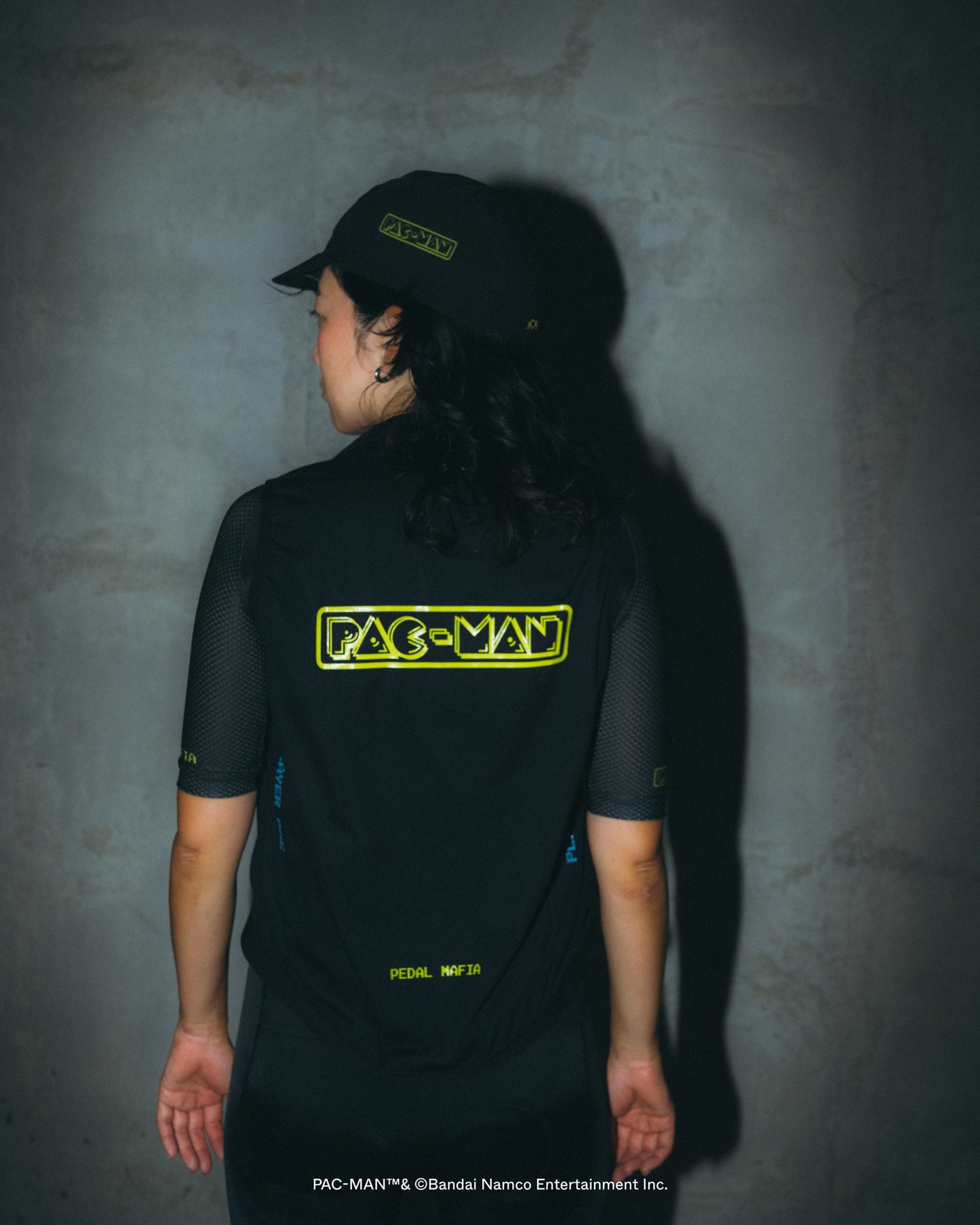 Cycling Cap - PAC-MAN Black