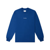 LA Long Sleeve T Shirt - Cobalt Cream