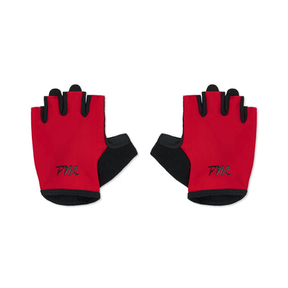PM Short Finger Glove - Red