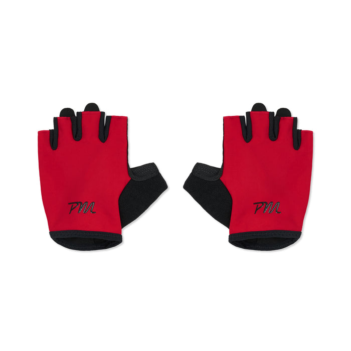 PM Short Finger Glove - Red