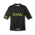 Mens Core Jersey - Carbon Black Lime