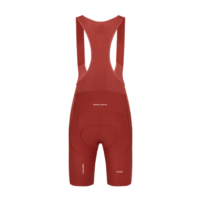 Men's Pro Bib - Deep Terracotta