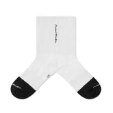 Core Sock - Script White