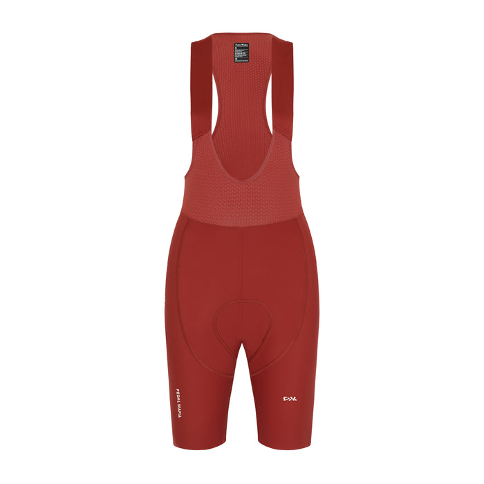 Women's Pro Bib - Deep Terracotta