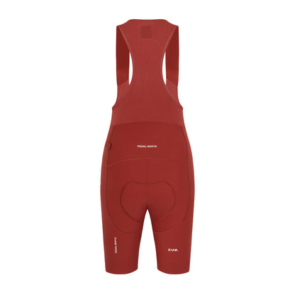 Women's Pro Bib - Deep Terracotta