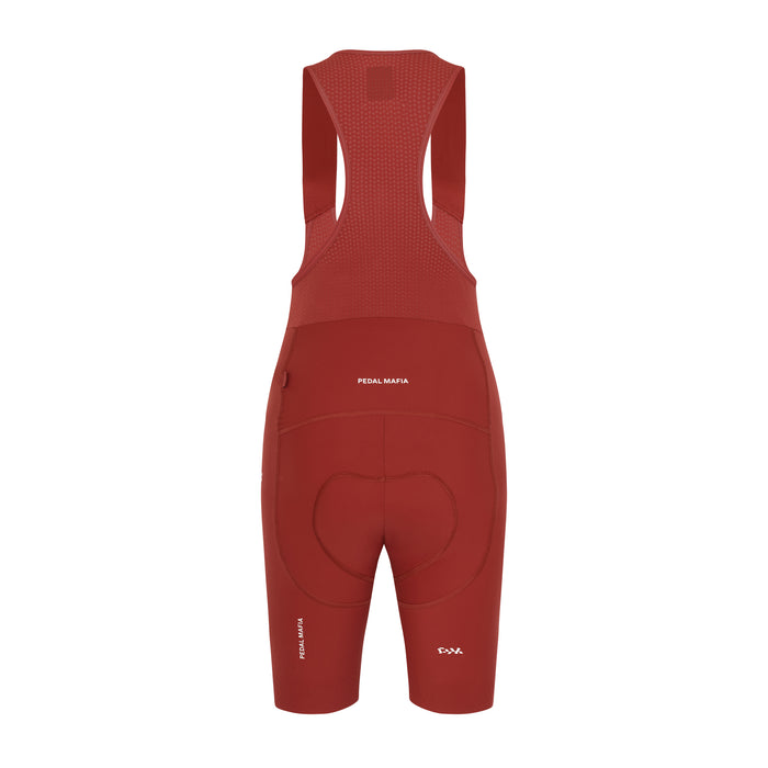 Women's Pro Bib - Deep Terracotta