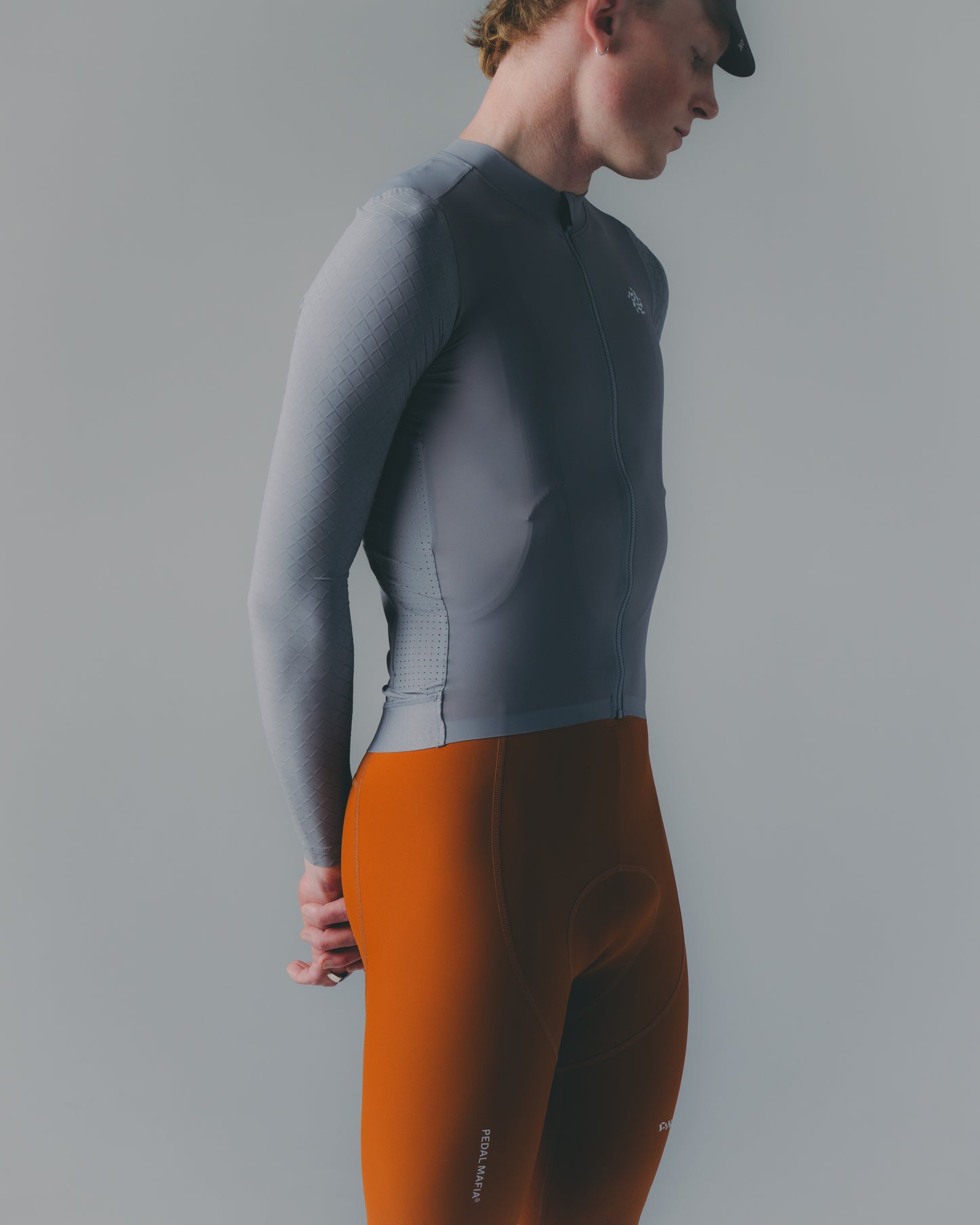 Men's Pro Long Sleeve Jersey - Grey