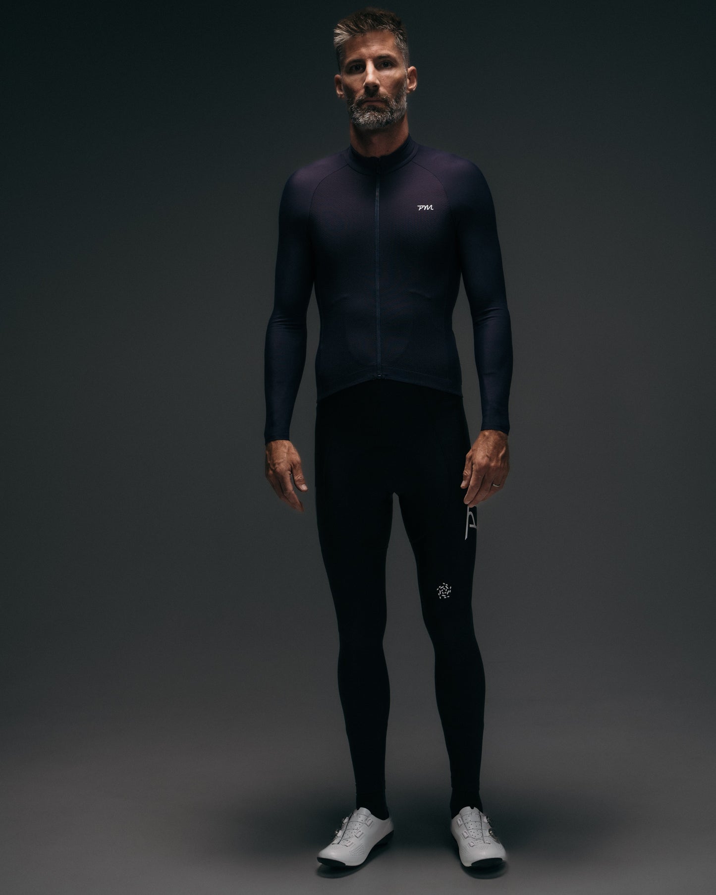 Men's Pro Midweight Thermal Jersey - PM Indigo