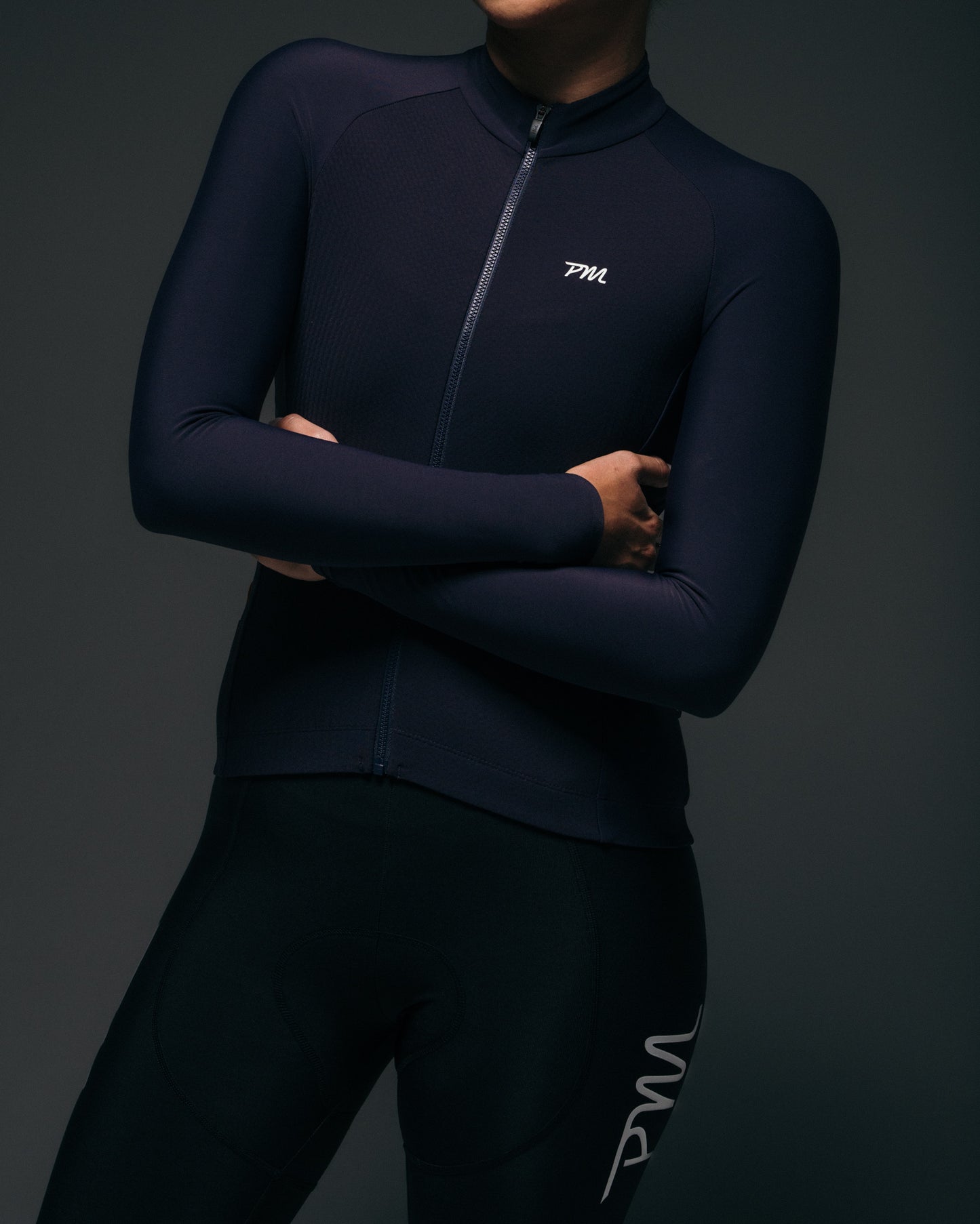 Women's Pro Midweight Thermal Jersey - PM Indigo
