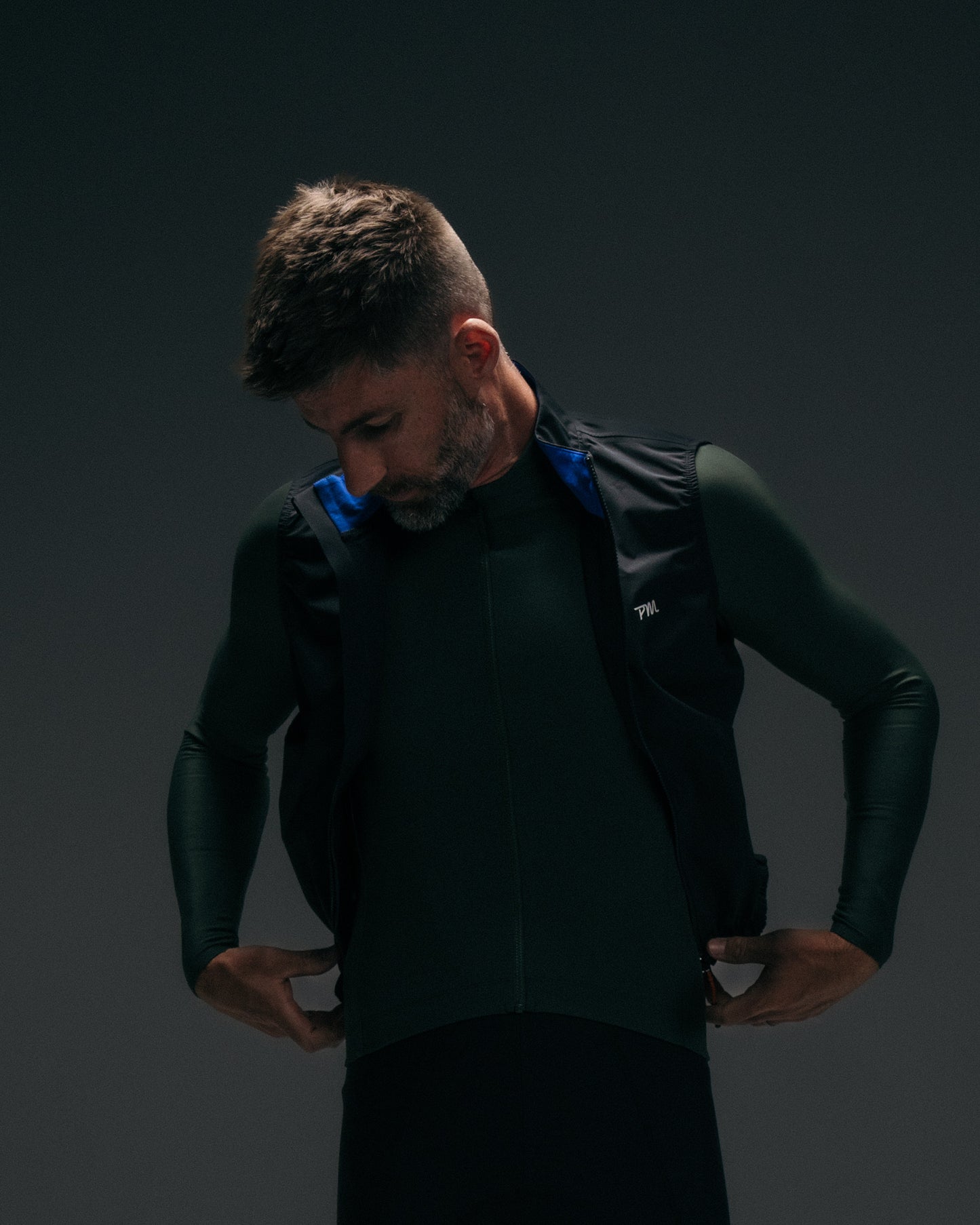 Men's Pro Heavy Rain Vest - Black
