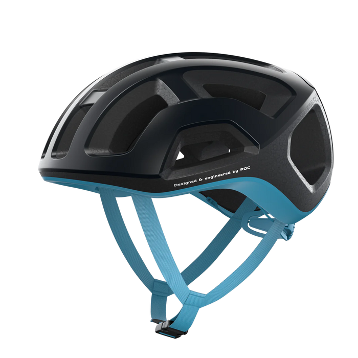 POC Ventral Lite - Uranium Black / Basalt Blue Matt
