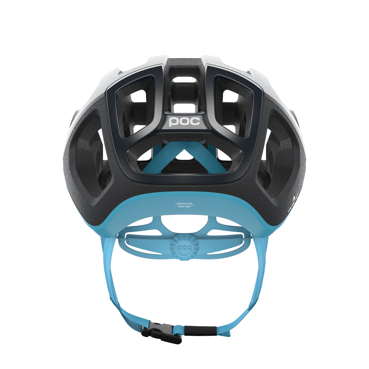 POC Ventral Lite - Uranium Black / Basalt Blue Matt