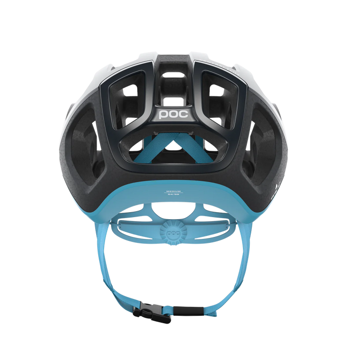 POC Ventral Lite - Uranium Black / Basalt Blue Matt