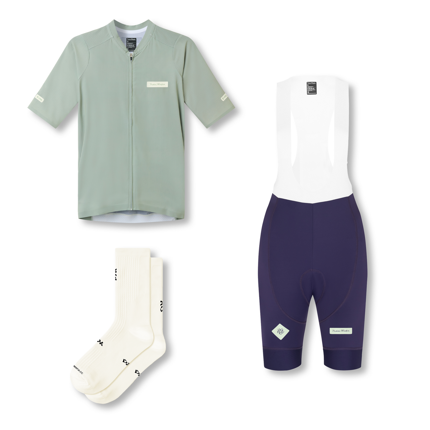 Women's Core Racing Cycling Bundle - Stone/Dark Indigo