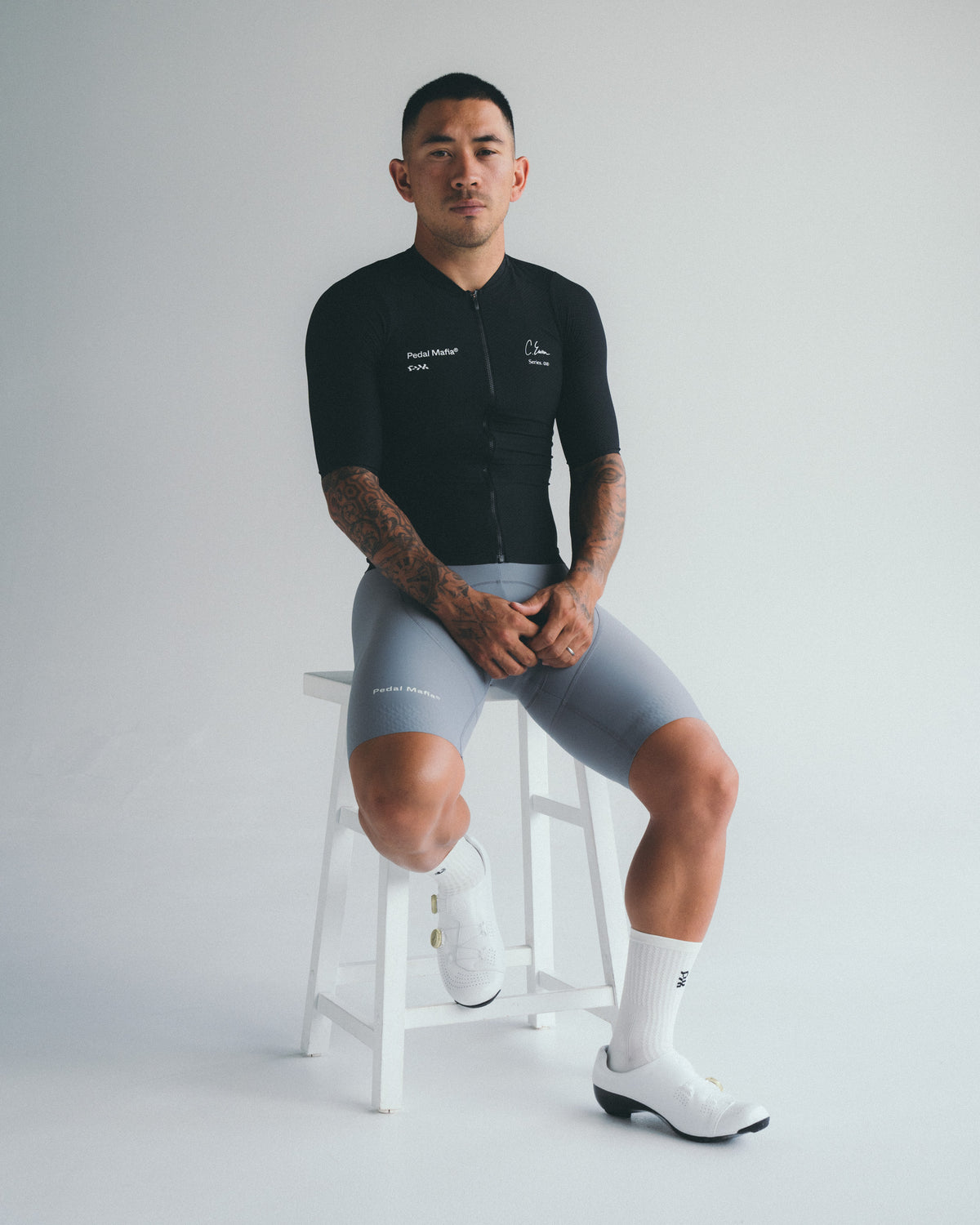 Men's Pro Bib - Caleb Ewan Grey