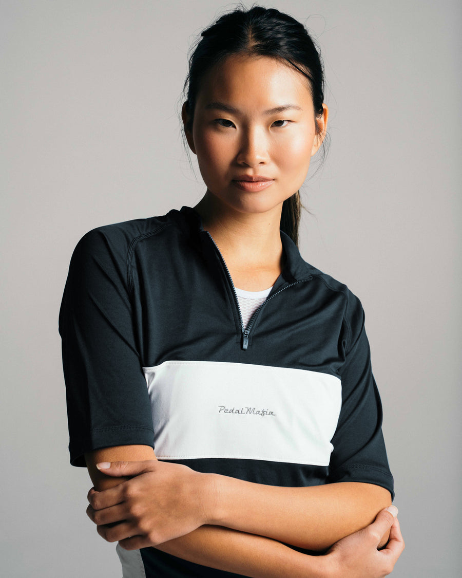 Women's Core Club Jersey - Black Cream