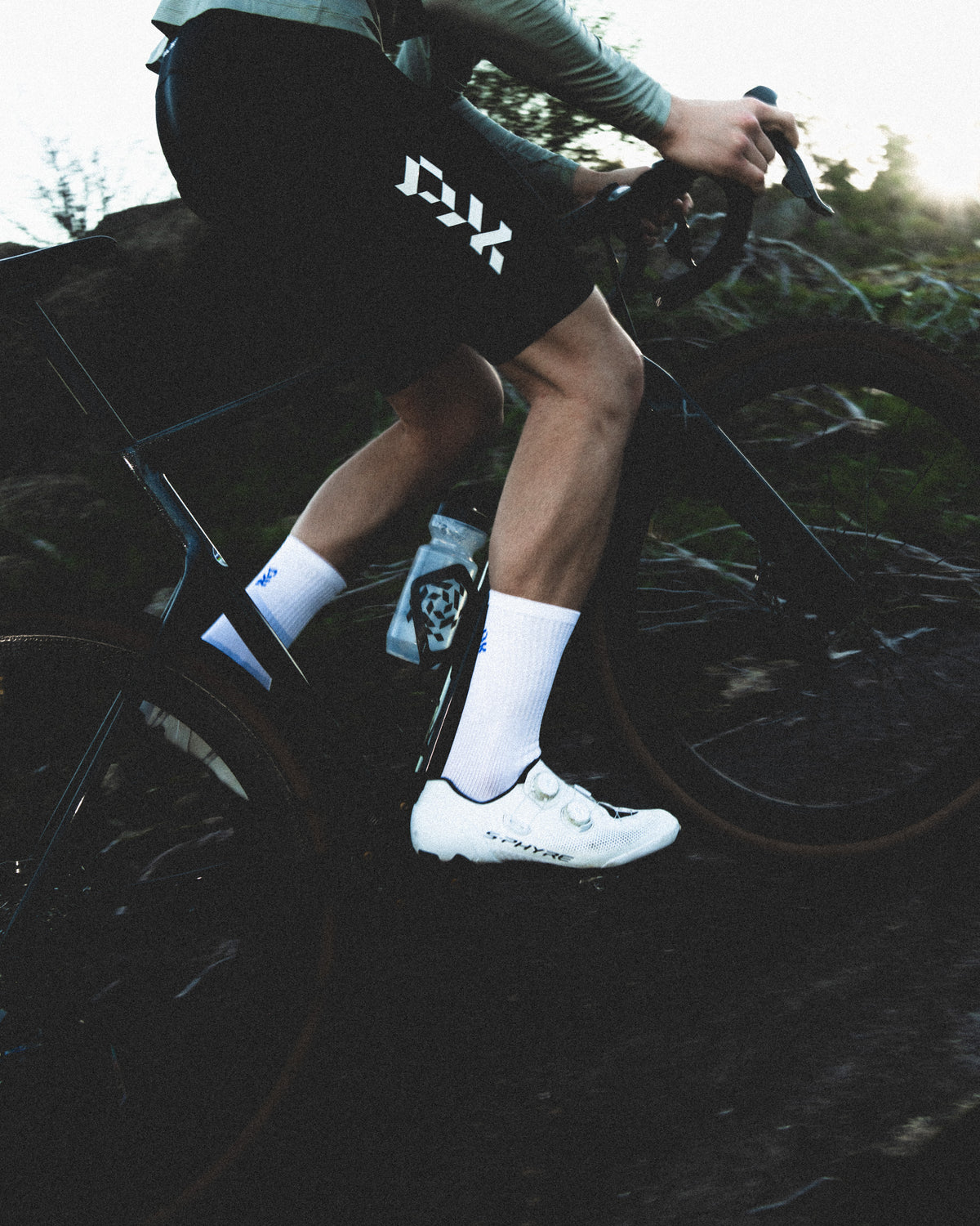 Men's Core Cargo Bib - Black/White