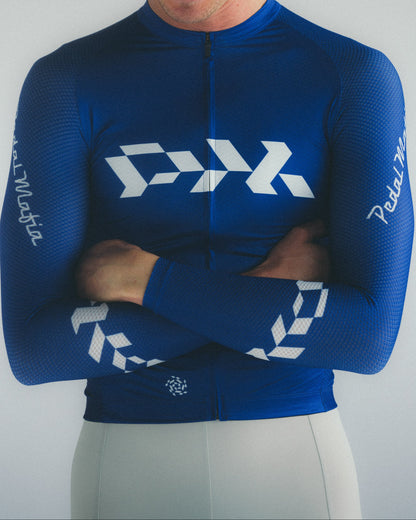 Men's Core Long Sleeve Jersey - Royal Blue