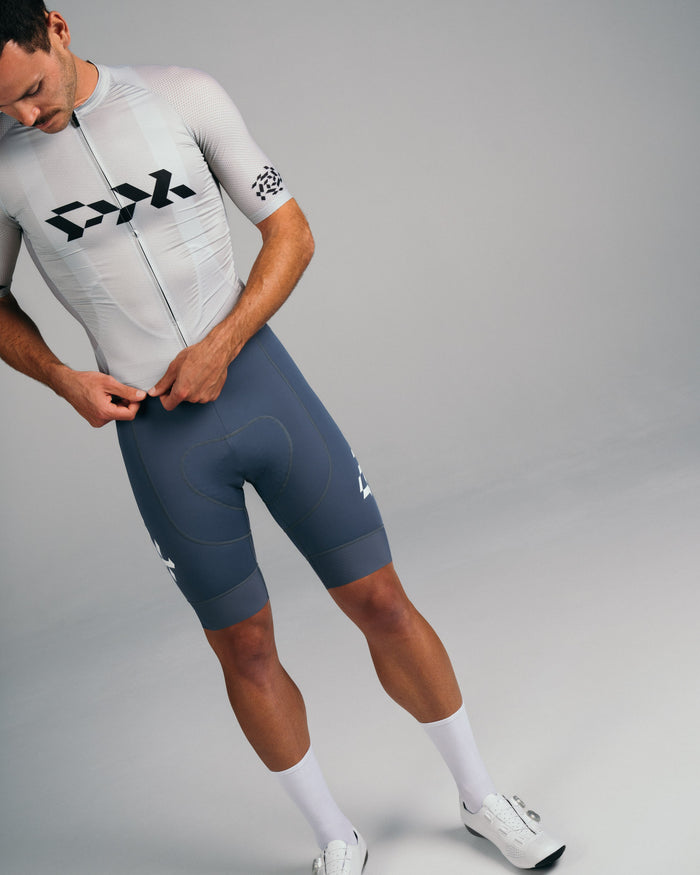 pedal mafia bib Mens Core Cycling Bib - Grey | Pedal Mafia