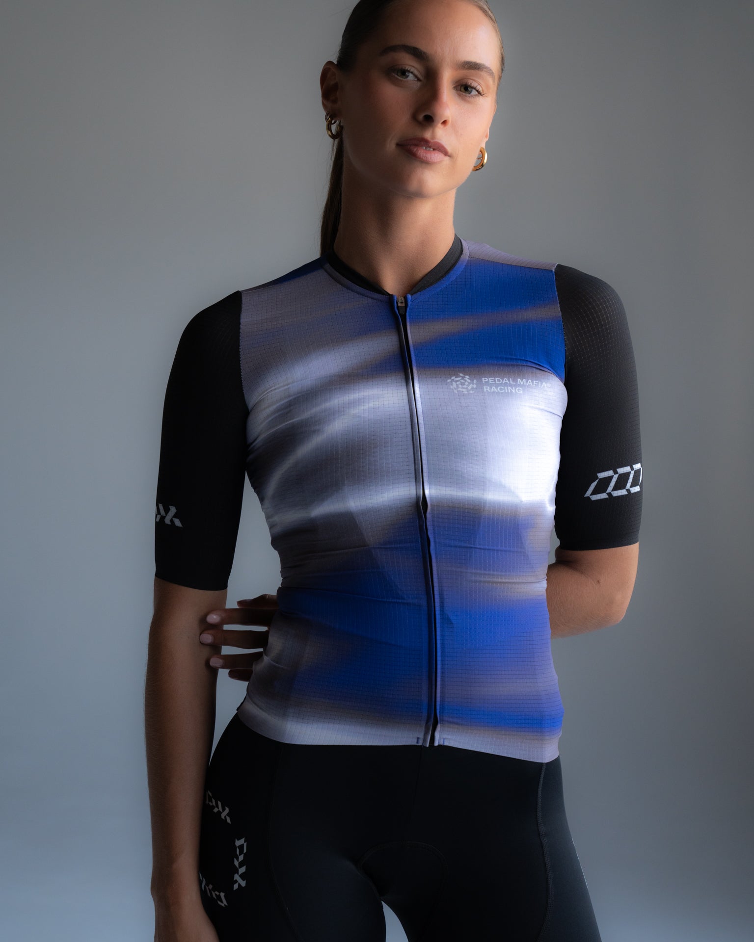 Women's Core Racing Jersey - Blue | Pedal Mafia Australia