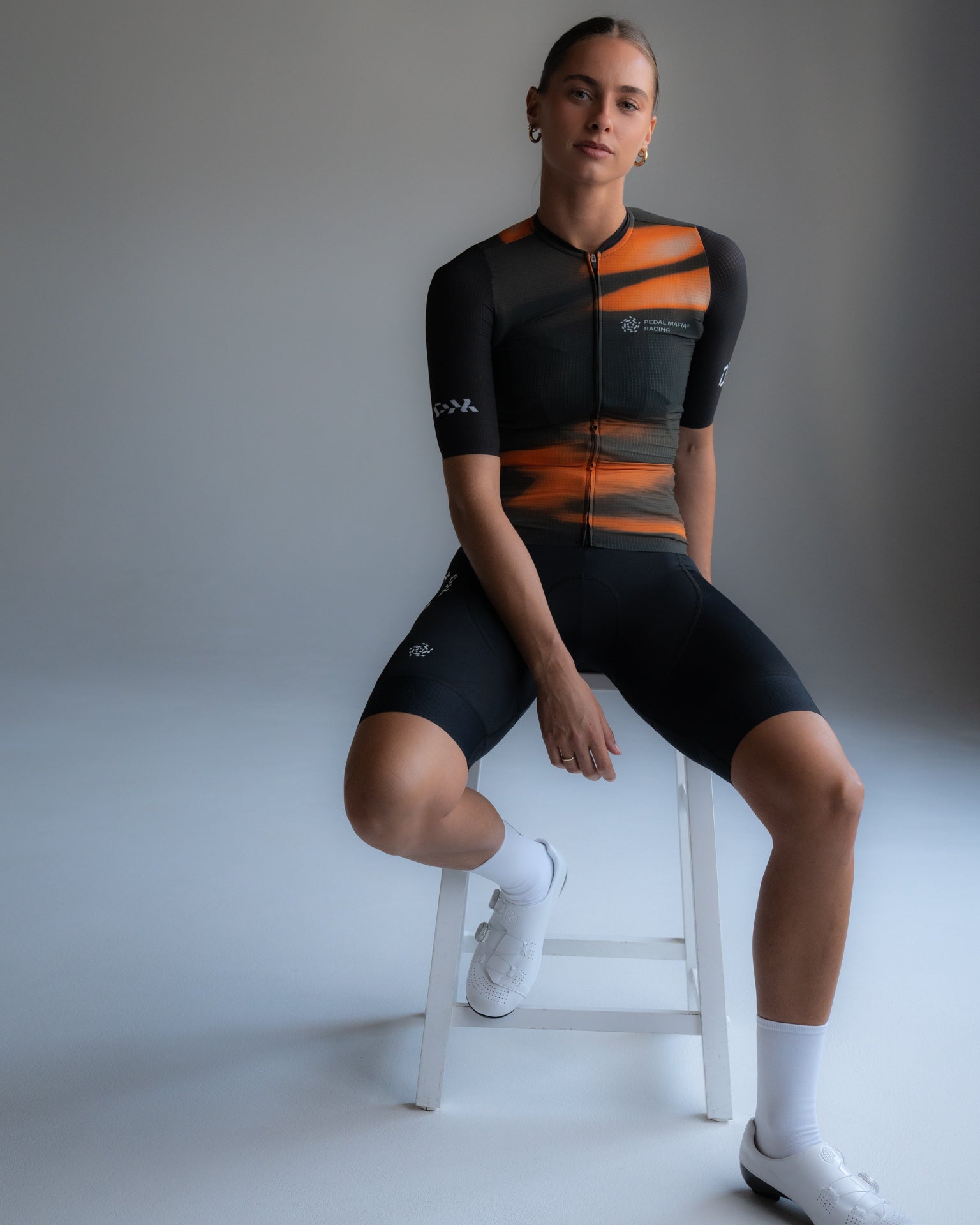 Women's Core Racing Jersey - Orange | Pedal Mafia Australia