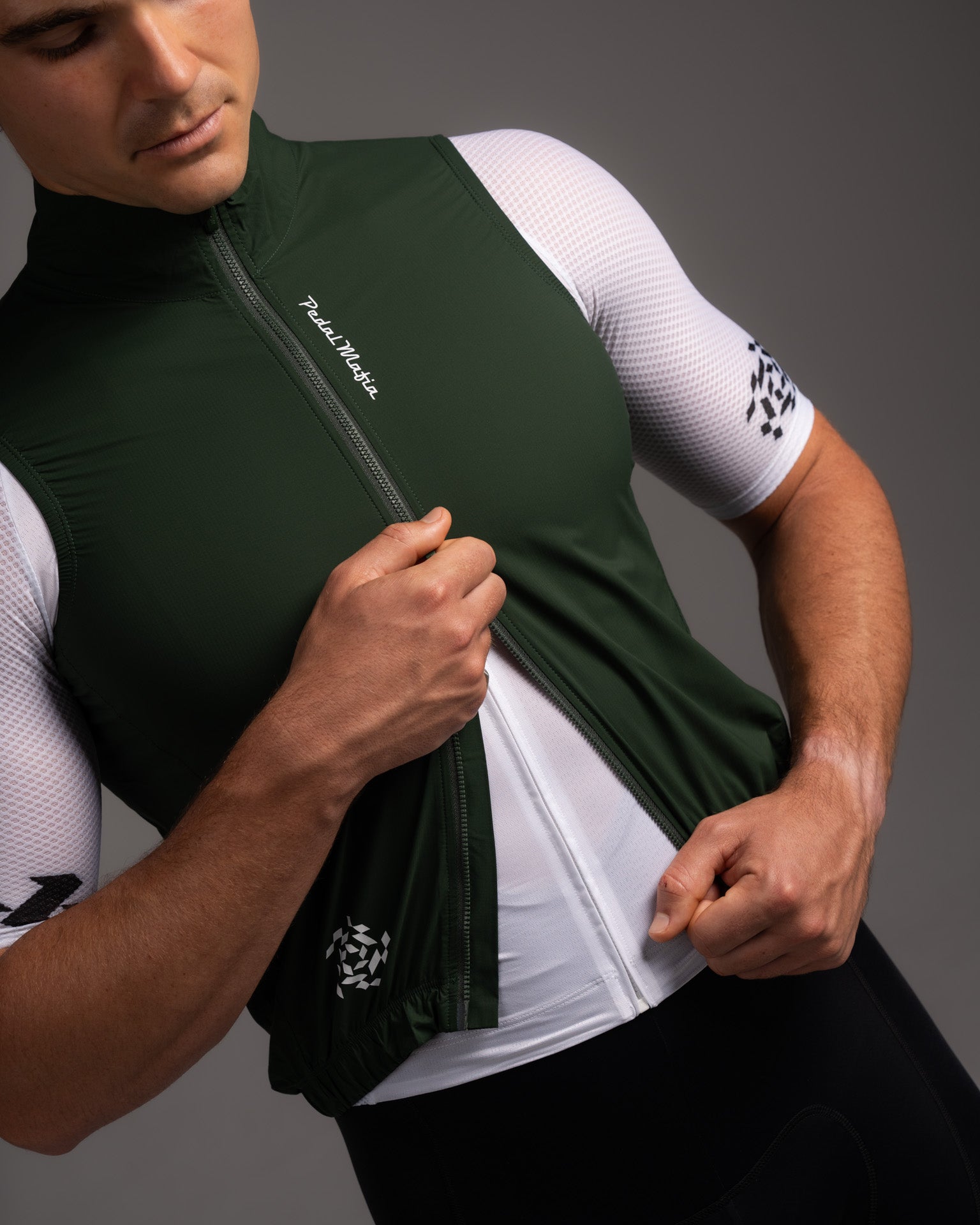 Men's Core Light Vest - Forest | Pedal Mafia Australia
