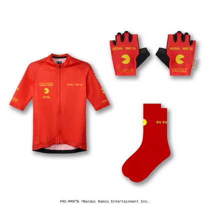 Men's PAC-MAN Cycling Bundle - Red