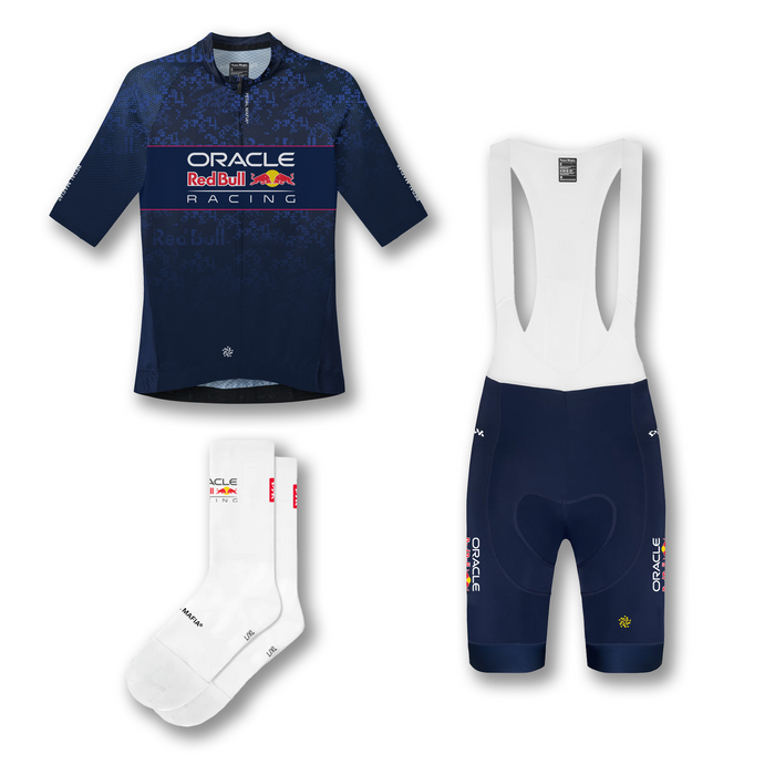 Men's Core Cycling Bundle - Oracle Red Bull Racing Navy | Pedal