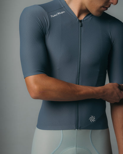 Men's Pro Delta Short Sleeve Jersey - Dark Blue Steel