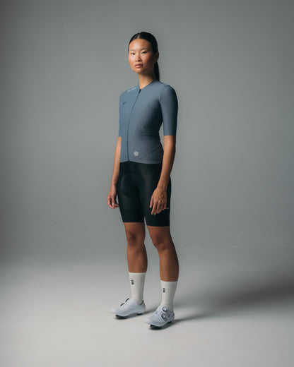 Women's Pro Delta Short Sleeve Jersey - Dark Blue Steel