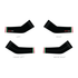 Custom Arm Warmers - Espresso Works (Black)