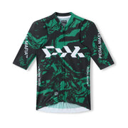 Women's Pro Race Jersey - Glitch Flow Shadow Green