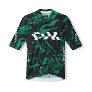Men's Pro Race Jersey - Glitch Flow Shadow Green
