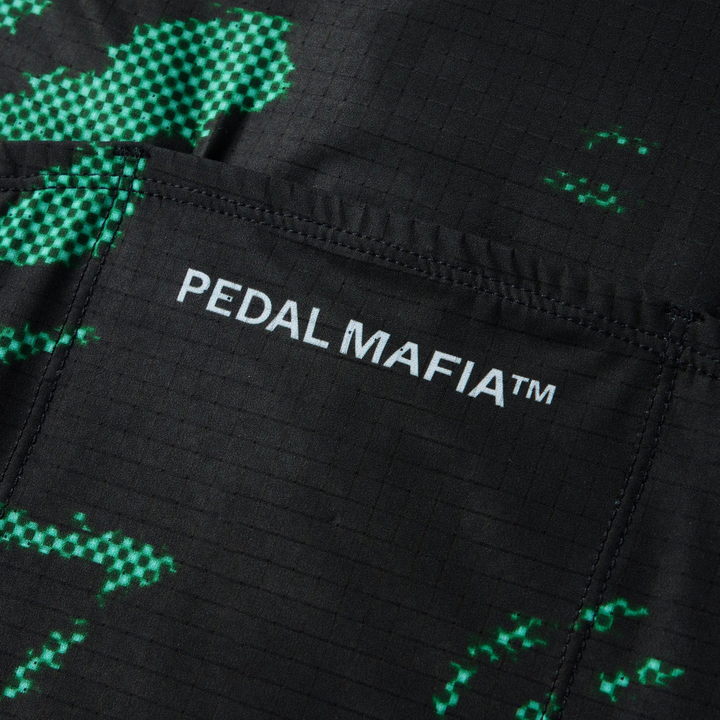 Men's Pro Race Jersey - Glitch Flow Shadow Green