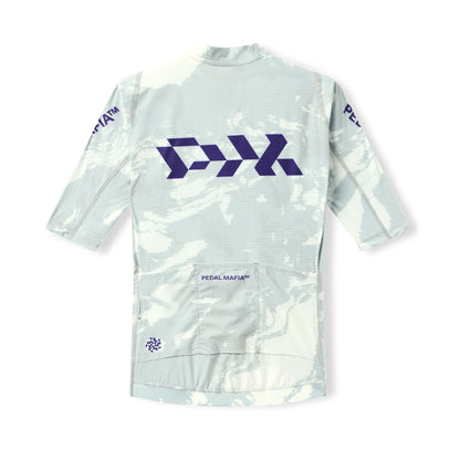 Women's Pro Race Jersey - Glitch Flow White Noise