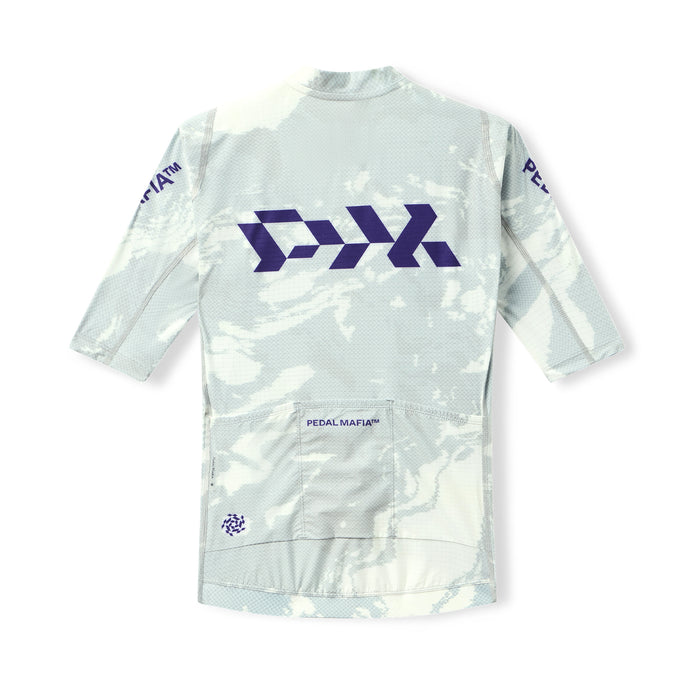 Women's Pro Race Jersey - Glitch Flow White Noise