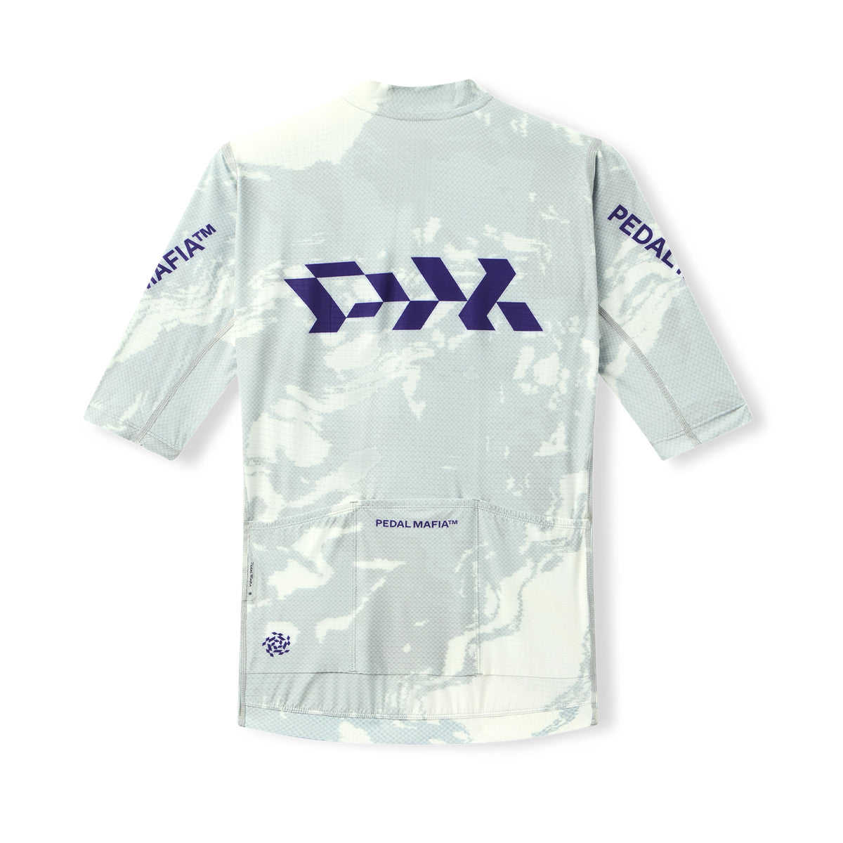 Men's Pro Race Jersey - Glitch Flow White Noise