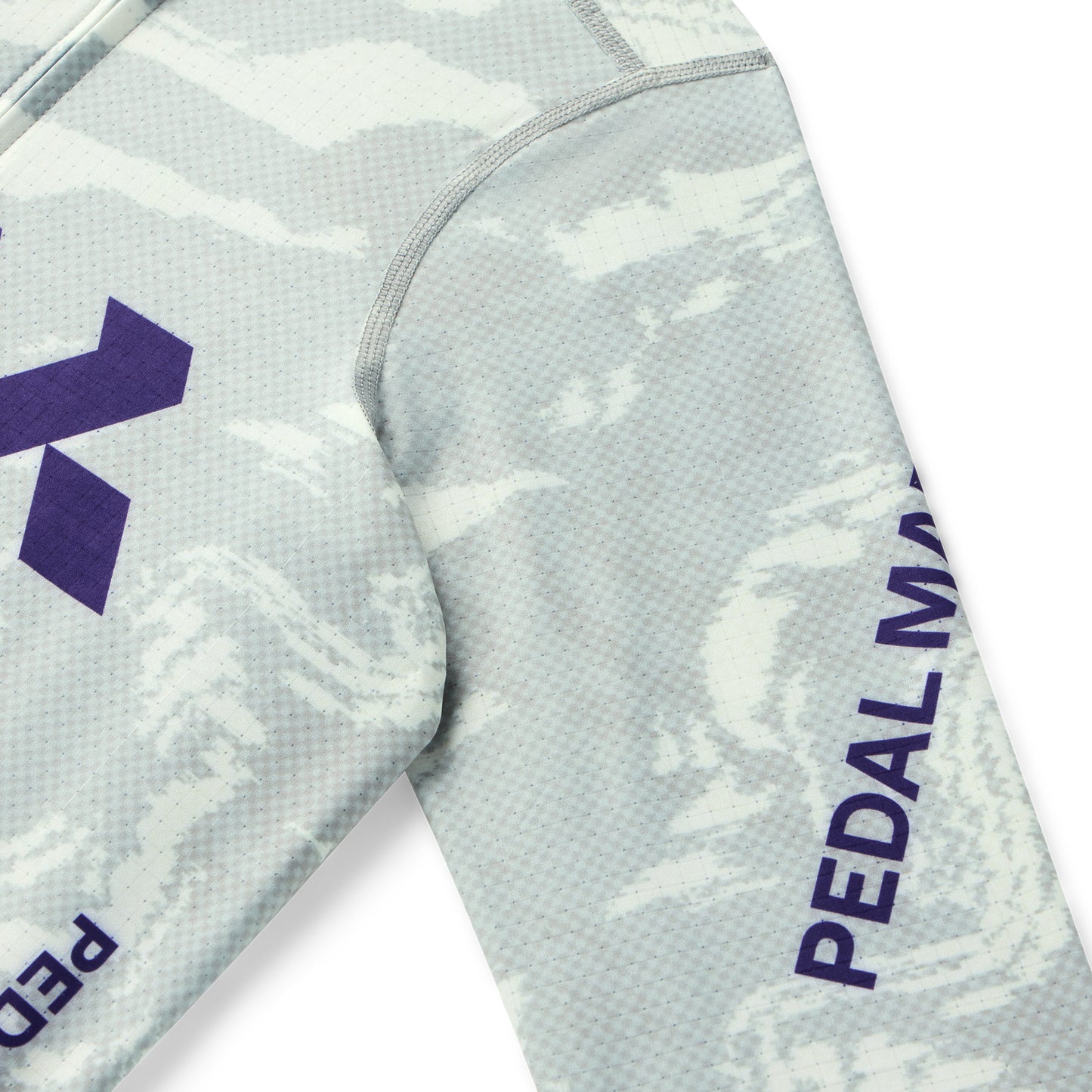 Men's Pro Race Jersey - Glitch Flow White Noise