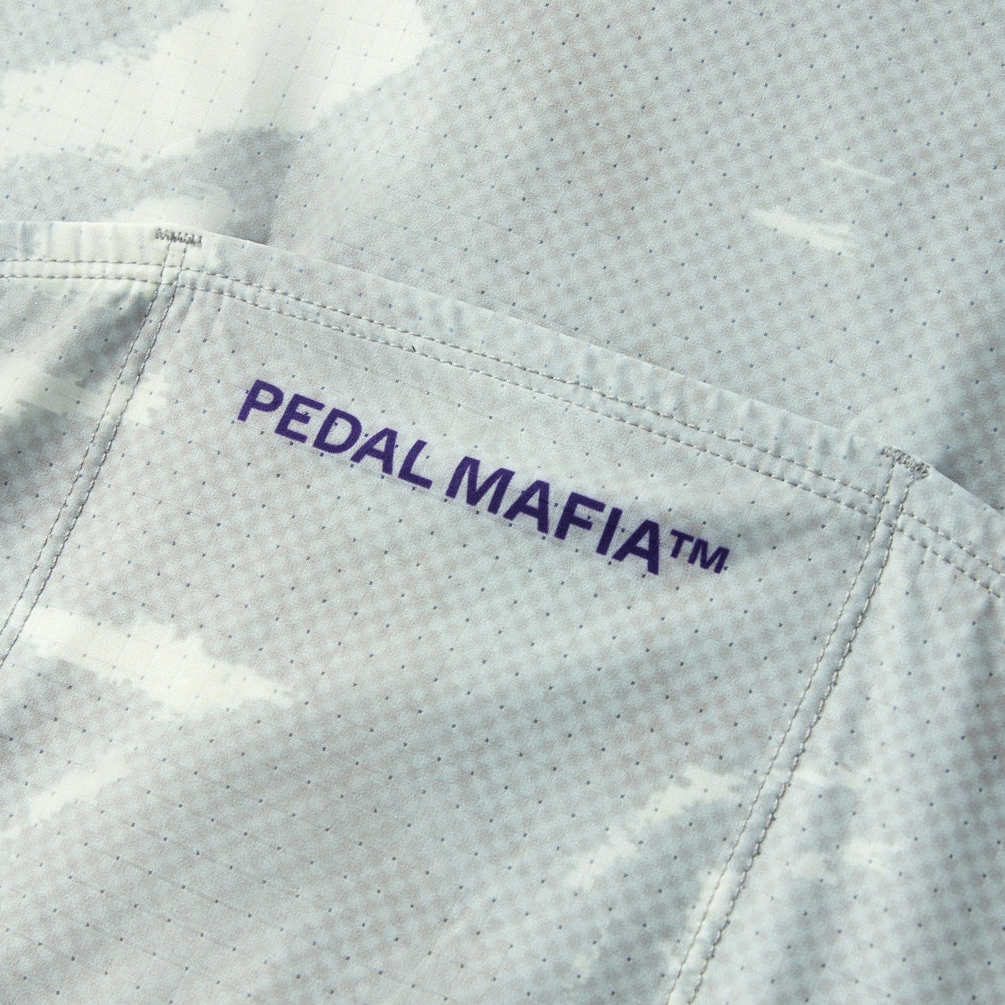 Men's Pro Race Jersey - Glitch Flow White Noise