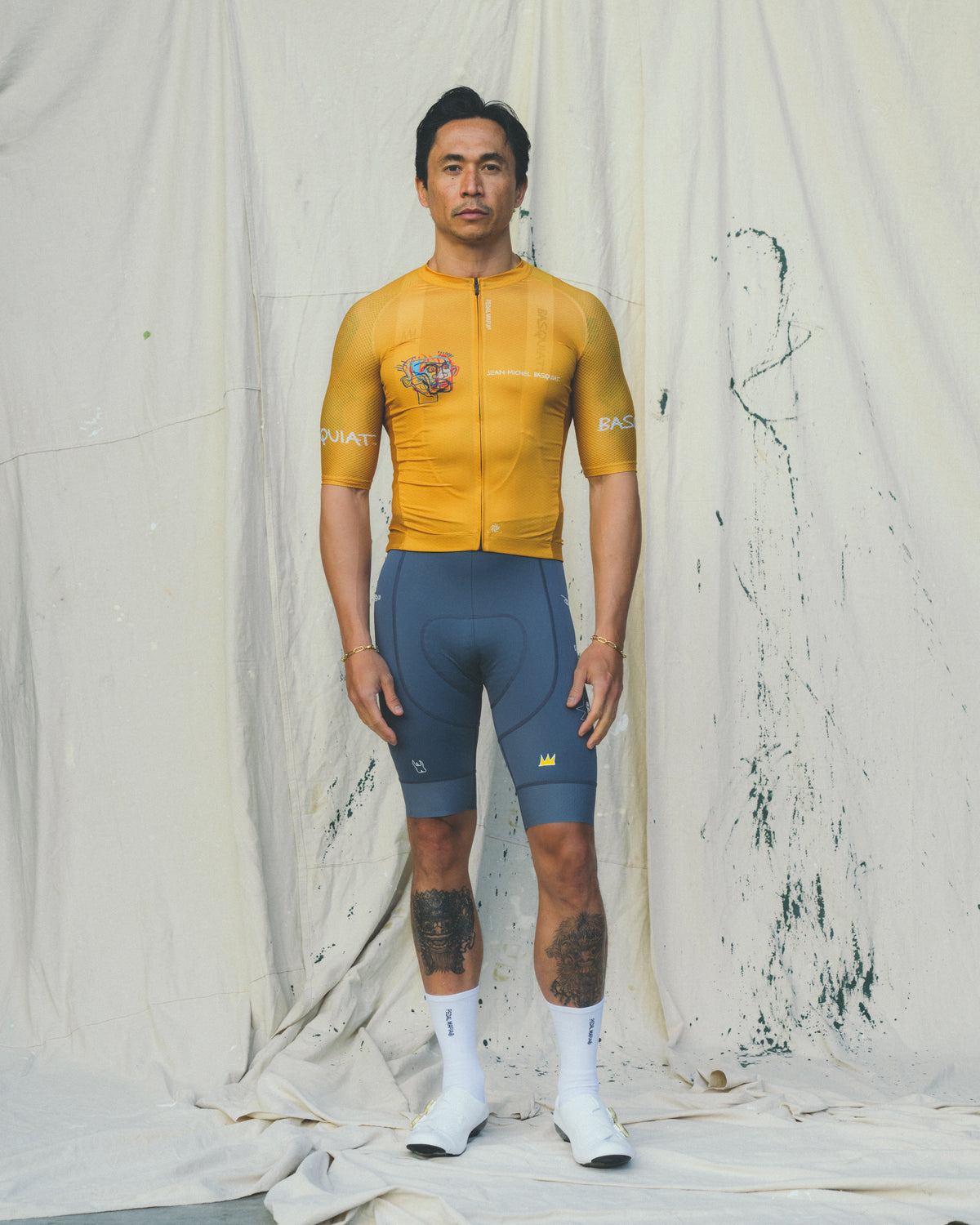 Men's Core Jersey - Jean-Michel Basquiat Gold